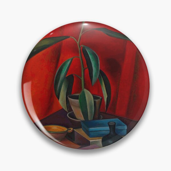 Item preview, Alexander Kanoldt Still life with potted plant, chair and jug designed and sold by Sky-Art-80s.