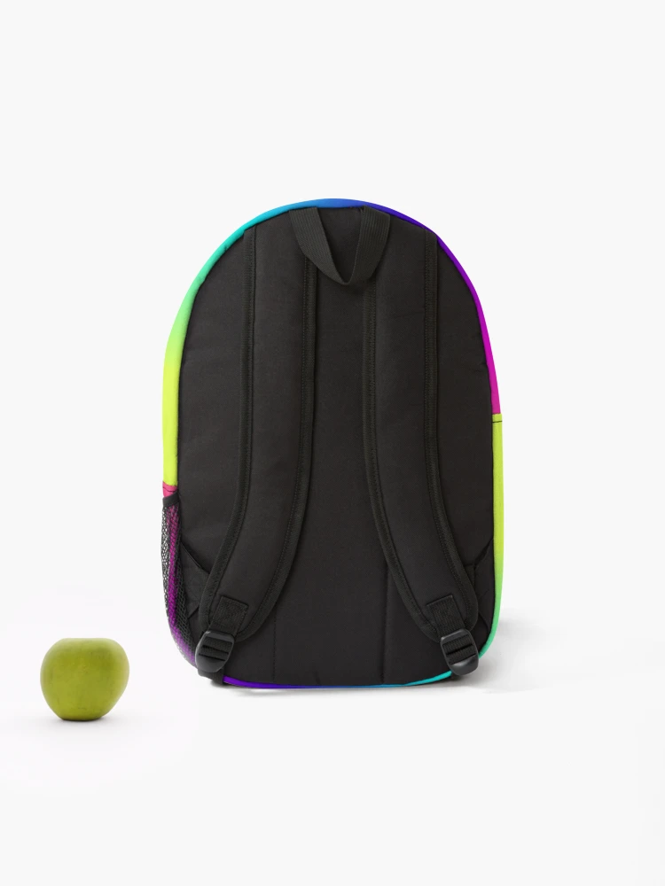 Thumbnail 2 of 3, Backpack, Colorful Gradient designed and sold by Amymarado.