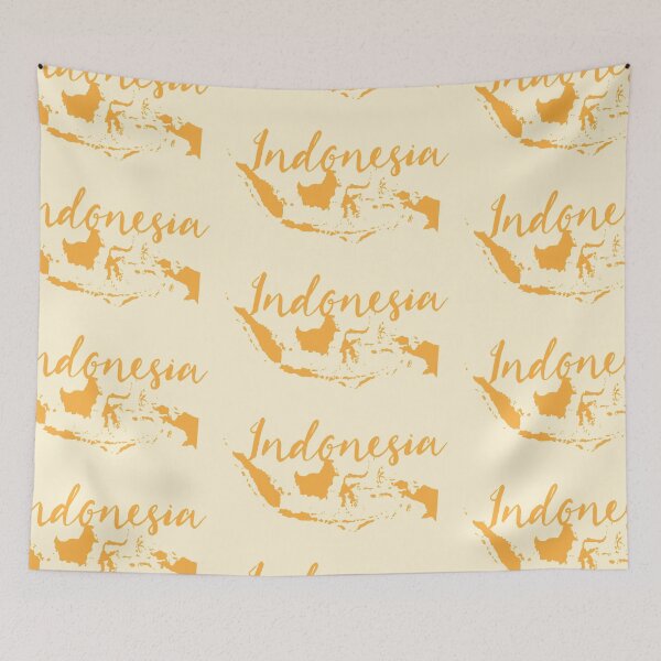 Item preview, Indonesia with map designed and sold by jazzydevil.