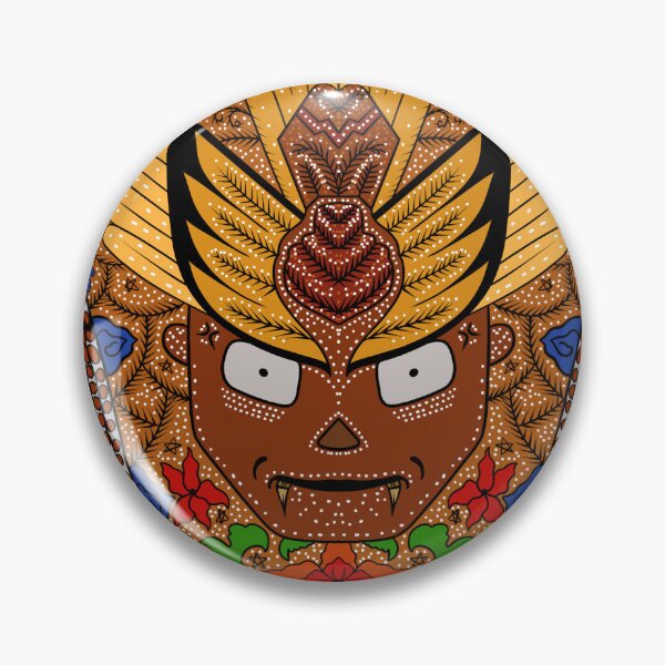 Item preview, Mascarilla javanesa y batik designed and sold by nickardi.