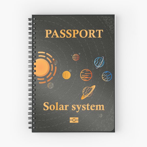 Item preview, Passport - Solar system - Black designed and sold by jc007.