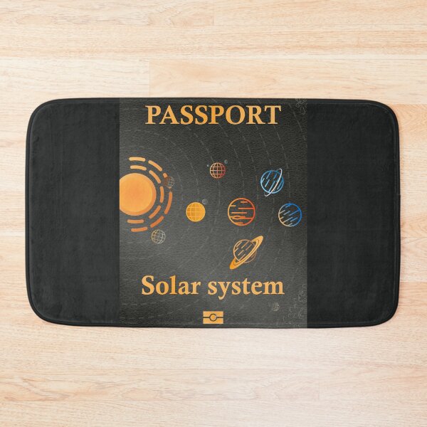 Item preview, Passport - Solar system - Black designed and sold by jc007.