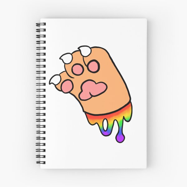 Item preview, White Paw With Rainbow Goo designed and sold by DolmanceWorks.
