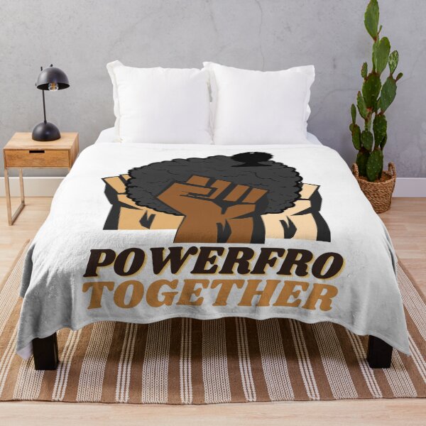 Item preview, Powerfro Together/ Power Fist With Afro And Pick/ Afrocentric designed and sold by Designs By YL.