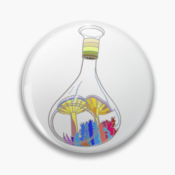 Aperçu de l'œuvre Bouteille magique créée et vendue par nerdpins.