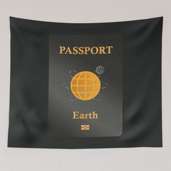 Item preview, Passport - Earth - Black designed and sold by jc007.