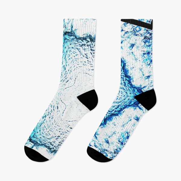 Item preview,  STYLISH PAINT BLUE CYAN WHITE MARINE AQUA. designed and sold by Ralek.