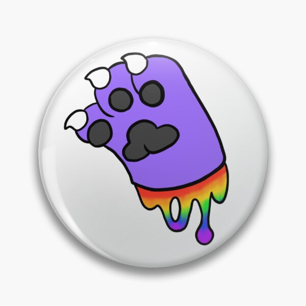 Item preview, Purple Paw With Rainbow Goo designed and sold by DolmanceWorks.