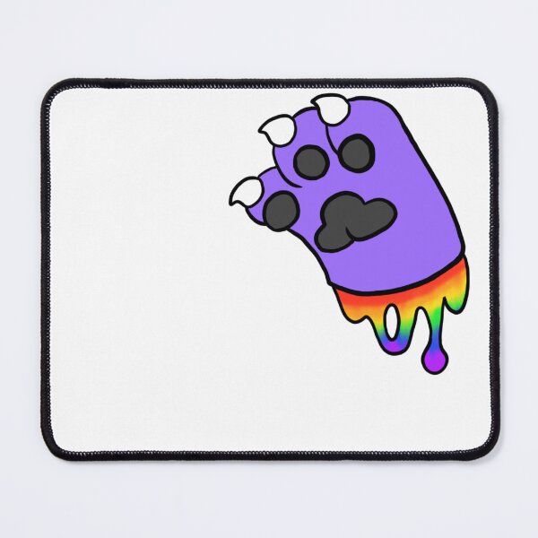 Item preview, Purple Paw With Rainbow Goo designed and sold by DolmanceWorks.