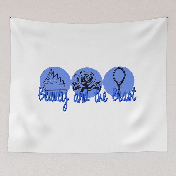 Item preview, Beauty and the Beast (blue logo) designed and sold by syriana94.