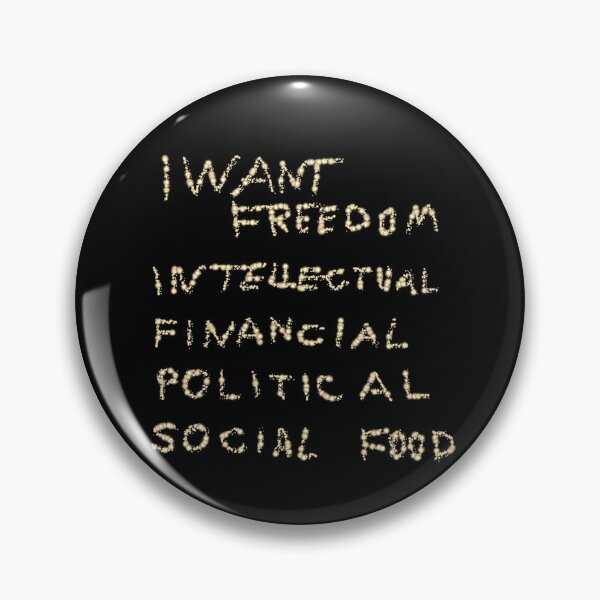 Item preview, I Want Freedom Word Magnet Pack+ 6 D2 Production designed and sold by SelfUpgrade.