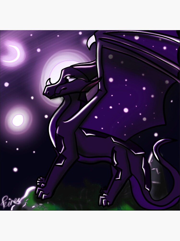 "Eclipse Based on Wings of Fire" Sticker for Sale by Speachy1985