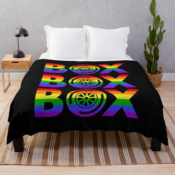 Item preview, "Box Box Box" F1 Tyre Compound Pride Colours Design designed and sold by David Speed Design.