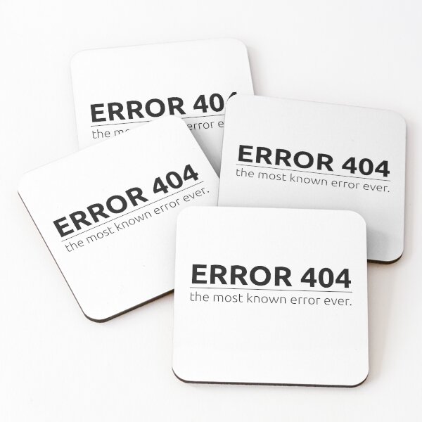 Item preview, The most known error EVER! designed and sold by BeepBoopDesigns.