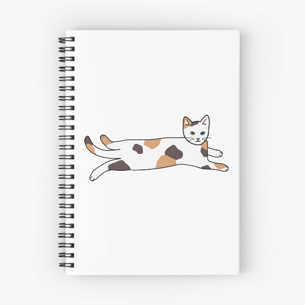 Item preview, Calico Cat Sploot designed and sold by StickerHome.