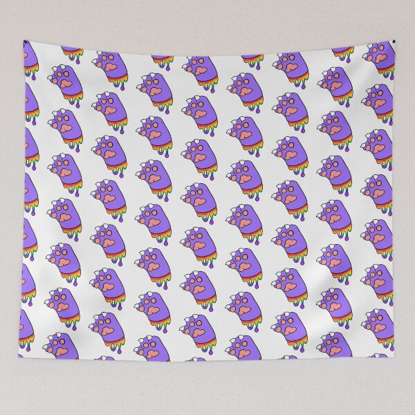 Item preview, Purple Paw With Rainbow Goo designed and sold by DolmanceWorks.