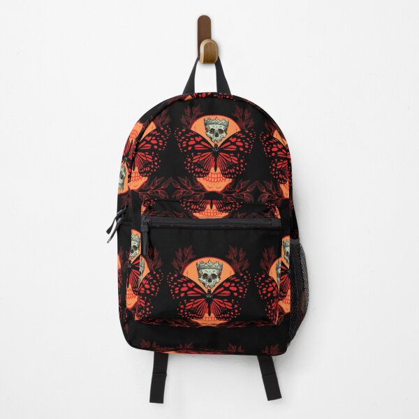 Item preview, Black Orange King skulls-butterfly designed and sold by KS-Y.