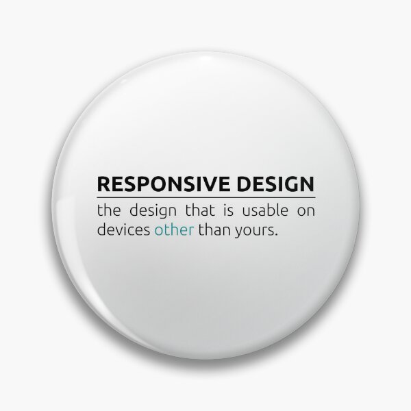 Item preview, What is responsive design? designed and sold by BeepBoopDesigns.