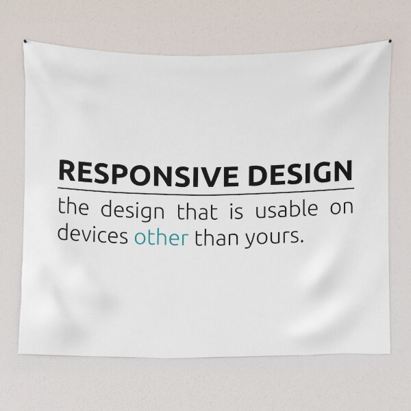 Item preview, What is responsive design? designed and sold by BeepBoopDesigns.
