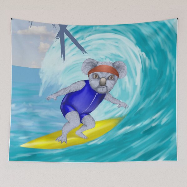 Item preview, Extreme Koala - Surfer designed and sold by Colin Wells.