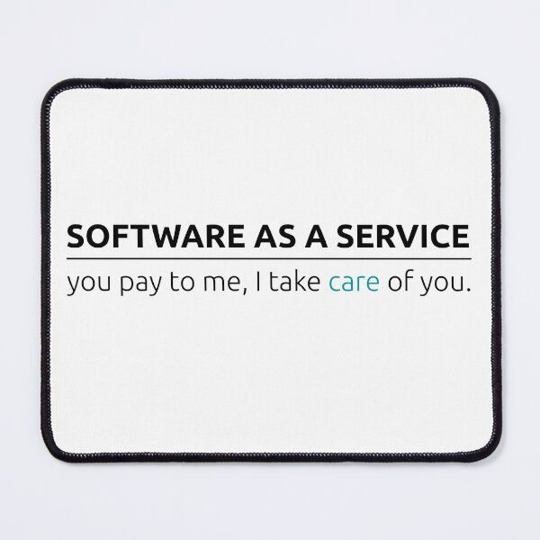 Item preview, What is SaaS?! designed and sold by BeepBoopDesigns.