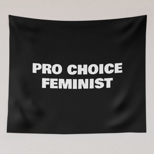 Item preview, Pro Choice Feminist - abortion right for all designed and sold by Inspirationmotivation.