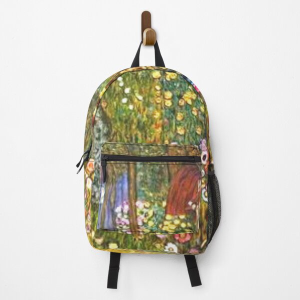 Item preview, Farm Garden with Crucifix art by gustav klimmt painter designed and sold by Golido.
