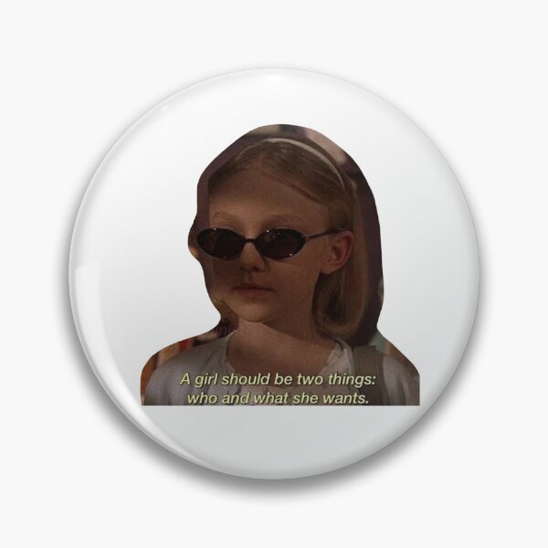 Item preview, A girl should be two things: who and what she wants designed and sold by Morgan Grace.