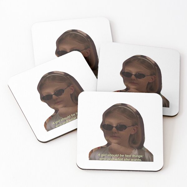Item preview, A girl should be two things: who and what she wants designed and sold by Morgan Grace.