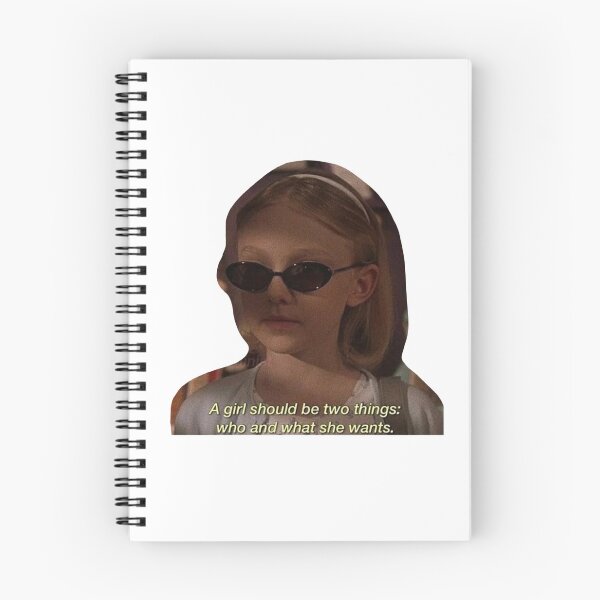 Item preview, A girl should be two things: who and what she wants designed and sold by Morgan Grace.