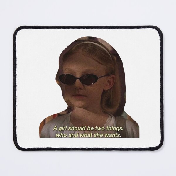 Item preview, A girl should be two things: who and what she wants designed and sold by Morgan Grace.