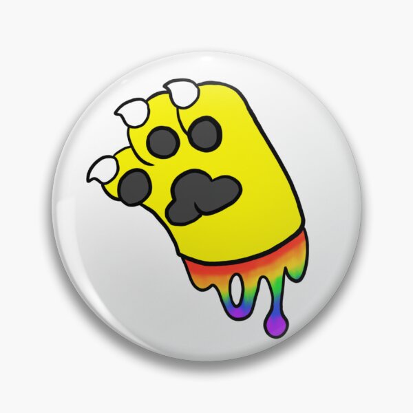 Item preview, Yellow Paw With Rainbow Goo designed and sold by DolmanceWorks.