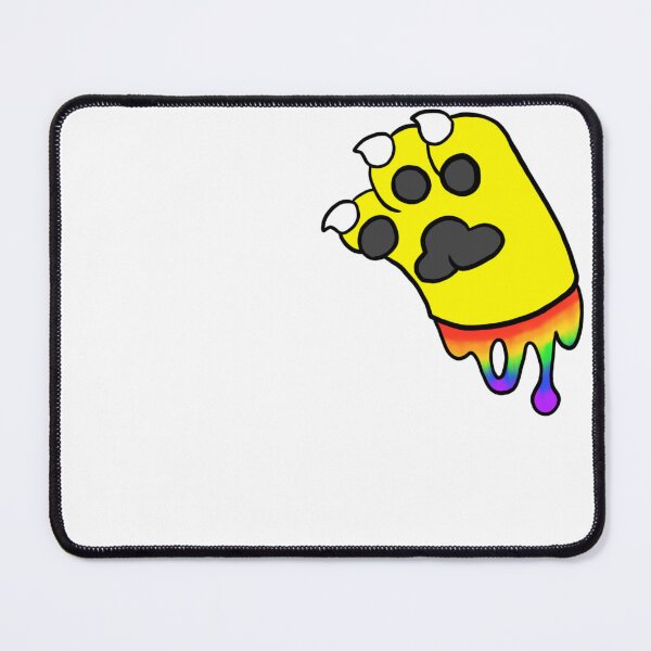 Item preview, Yellow Paw With Rainbow Goo designed and sold by DolmanceWorks.