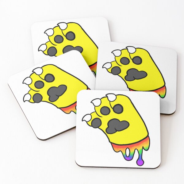 Item preview, Yellow Paw With Rainbow Goo designed and sold by DolmanceWorks.