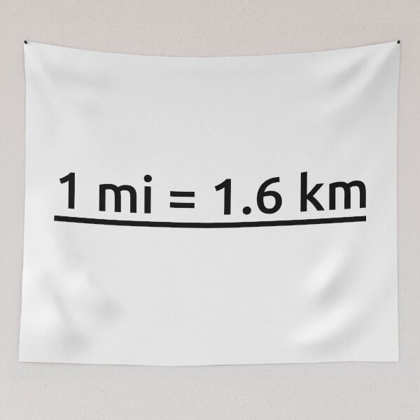 Item preview, How much is 1 mile? designed and sold by BeepBoopDesigns.