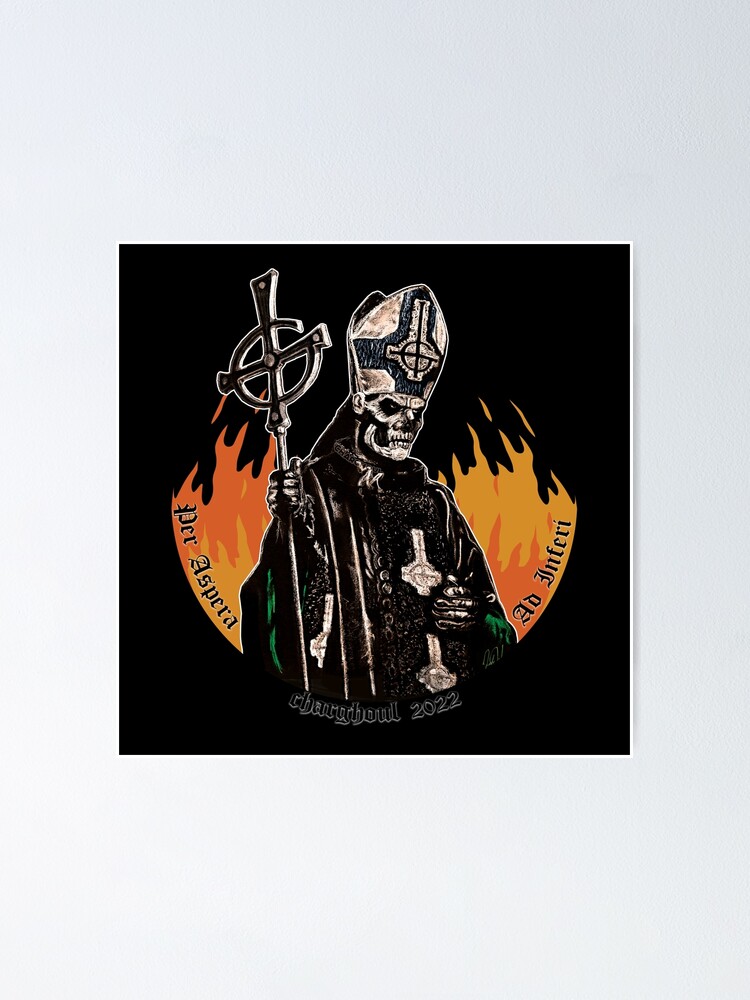 "Per Aspera Ad Inferi" Poster for Sale by CharGhoul | Redbubble