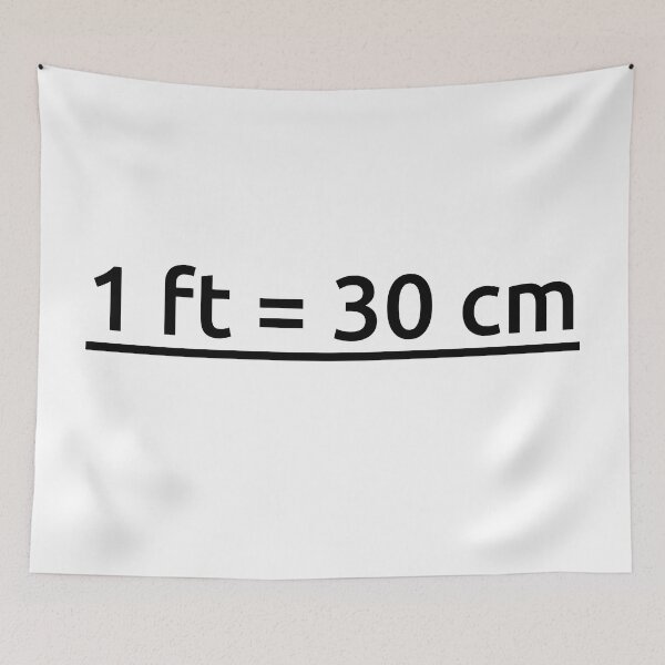 Item preview, How much is 1 feet? designed and sold by BeepBoopDesigns.