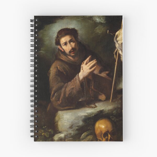 Item preview, Saint Francis in Prayer | Bernardo Strozzi | 1630 Renaissance Christian Art designed and sold by CJET.