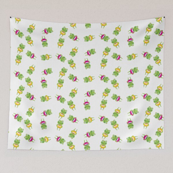 Item preview, Spinning Frog in Swimming outfit Illustration designed and sold by DeliveryGeorge.