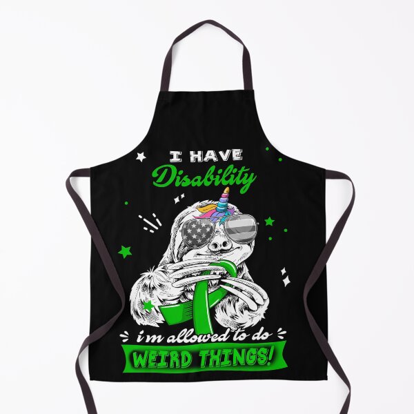 Item preview, Funny Sloth I Have Disability I'm Allowed To Do Weird Things designed and sold by Kohend.