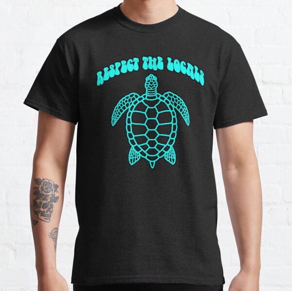 Respect The Ocean Sea Turtle Comfort Colors® Tshirt – Meaningful Tees Shop