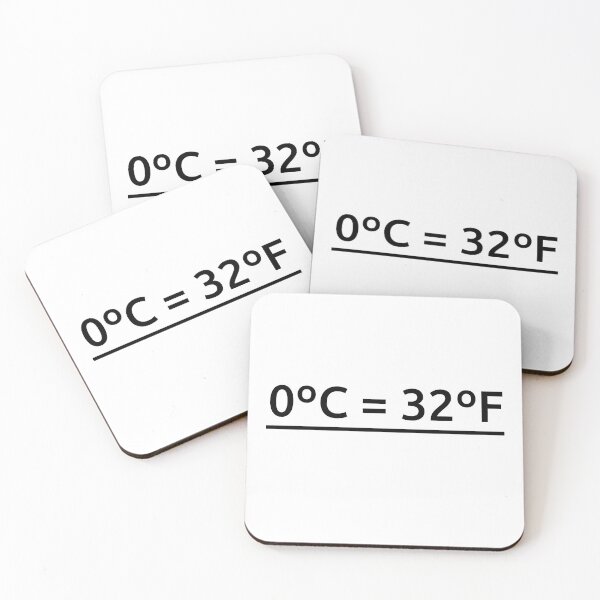 Item preview, Difference between Fahrenheit and Celsius designed and sold by BeepBoopDesigns.