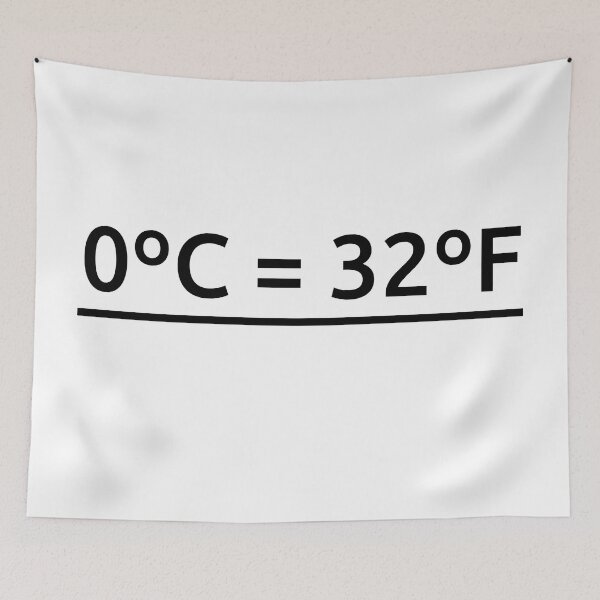 Item preview, Difference between Fahrenheit and Celsius designed and sold by BeepBoopDesigns.