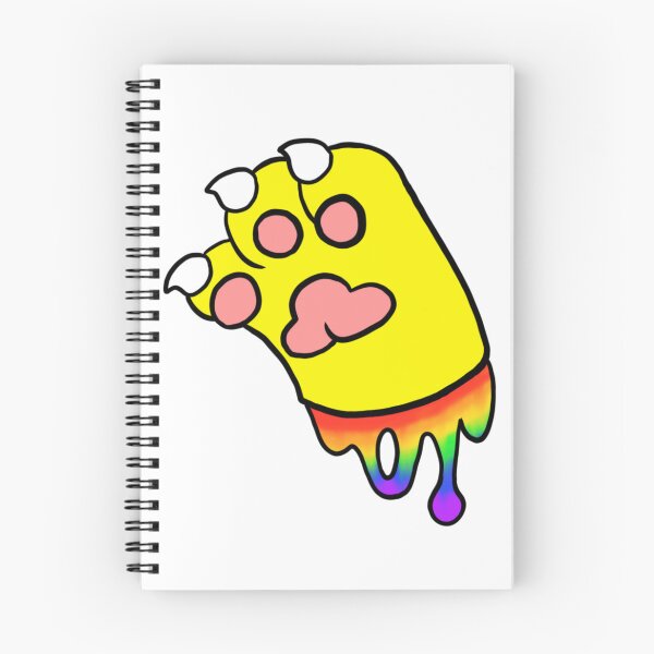 Item preview, Yellow Paw With Rainbow Goo designed and sold by DolmanceWorks.