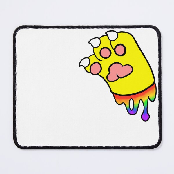 Item preview, Yellow Paw With Rainbow Goo designed and sold by DolmanceWorks.