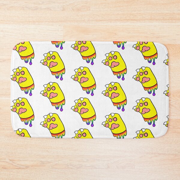 Item preview, Yellow Paw With Rainbow Goo designed and sold by DolmanceWorks.