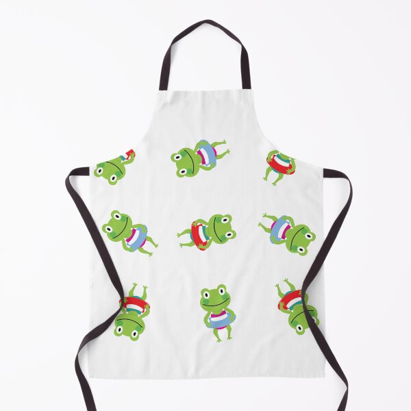 Item preview, Spinning Frogs in Swimming outfit Illustration designed and sold by DeliveryGeorge.