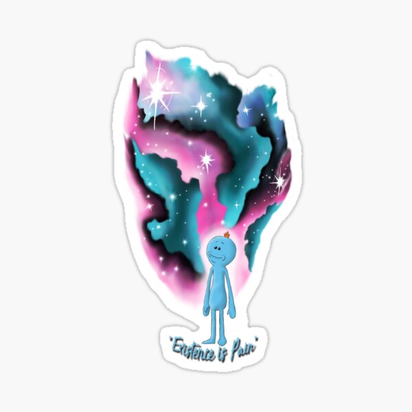 existence is pain Sticker