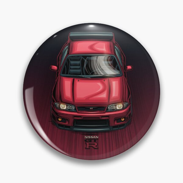 Item preview, Nissan Skyline GT-R R33 Red designed and sold by Racing Art Store.
