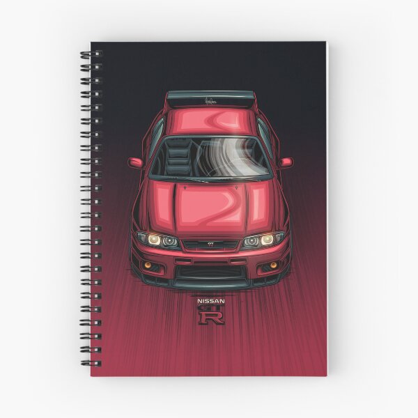 Item preview, Nissan Skyline GT-R R33 Red designed and sold by Racing Art Store.